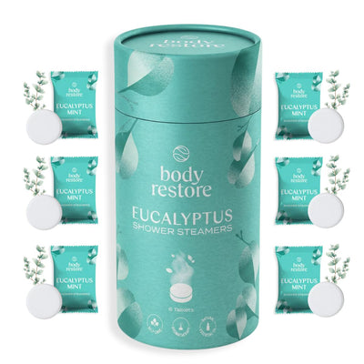 Shower Steamers all'Eucalipto - Scatola Regalo da 6