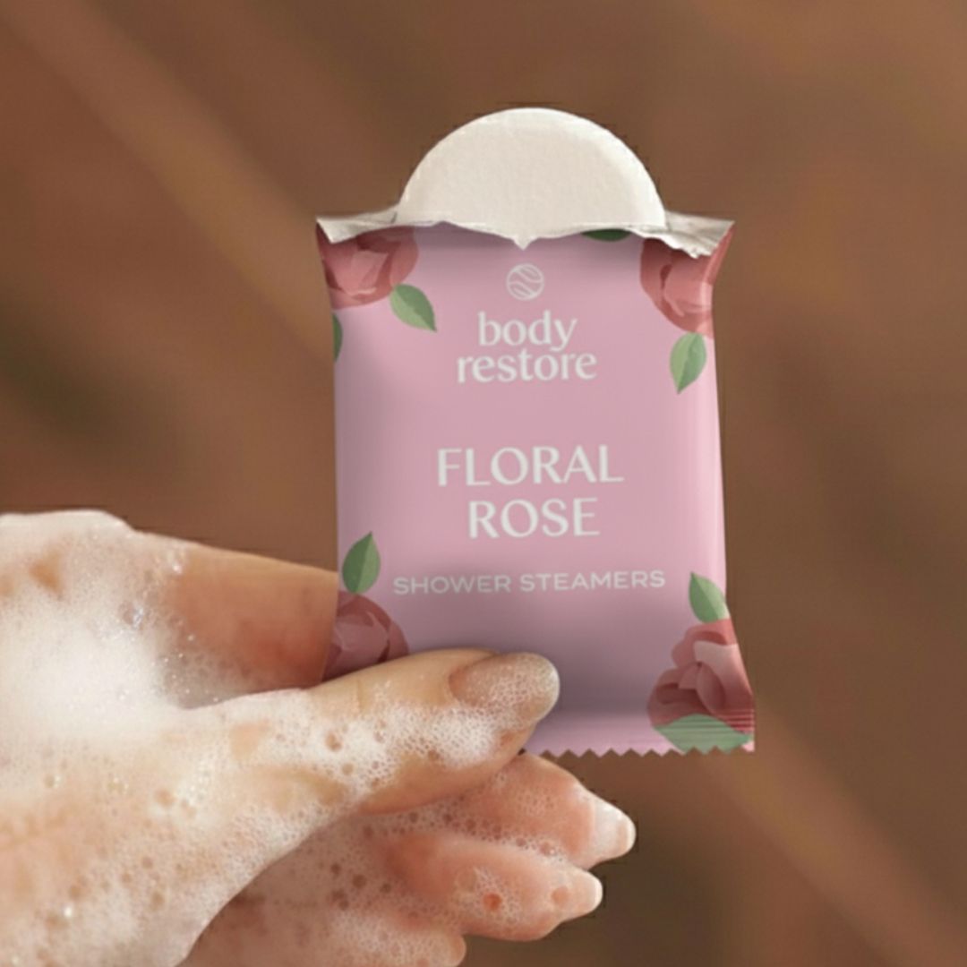 Shower Steamers alla Rosa Floreale - Confezione da 15