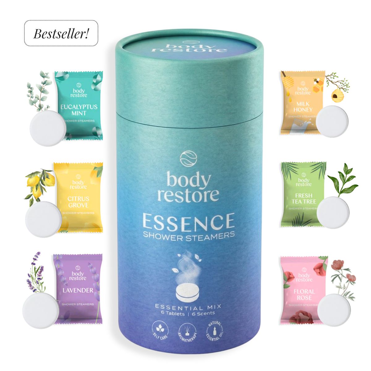 Shower Steamers Essence - Mix Essenziale