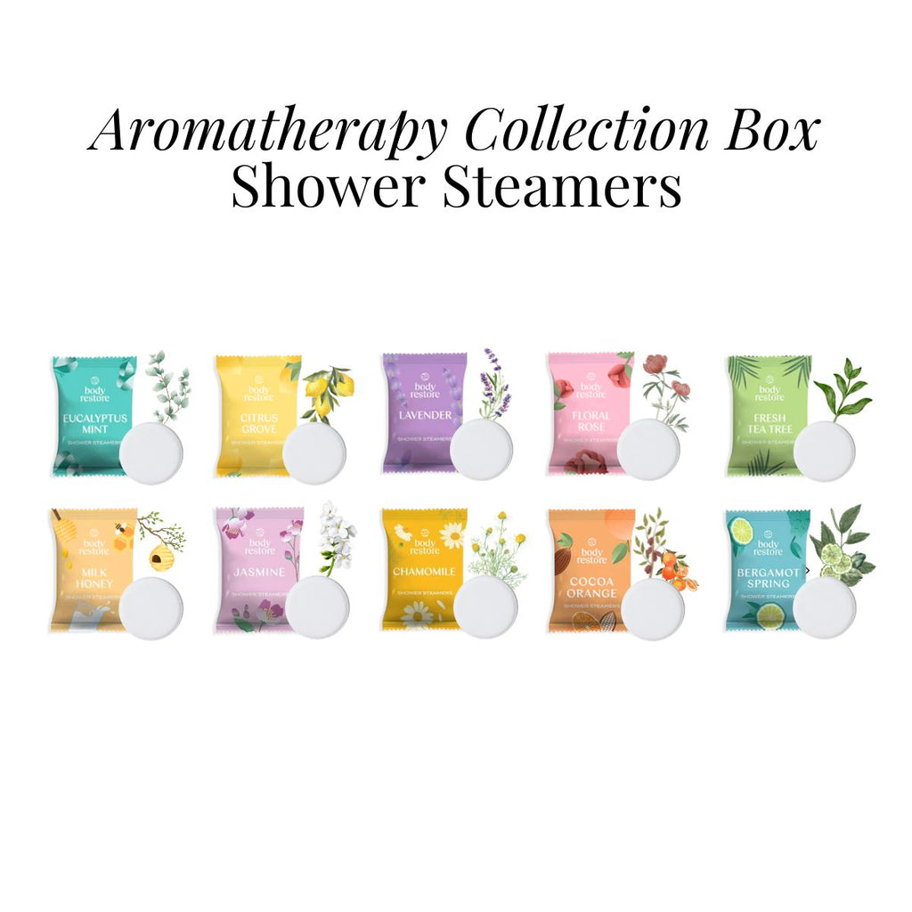 Scatola Collezione Aromaterapia - 30 Shower Steamers
