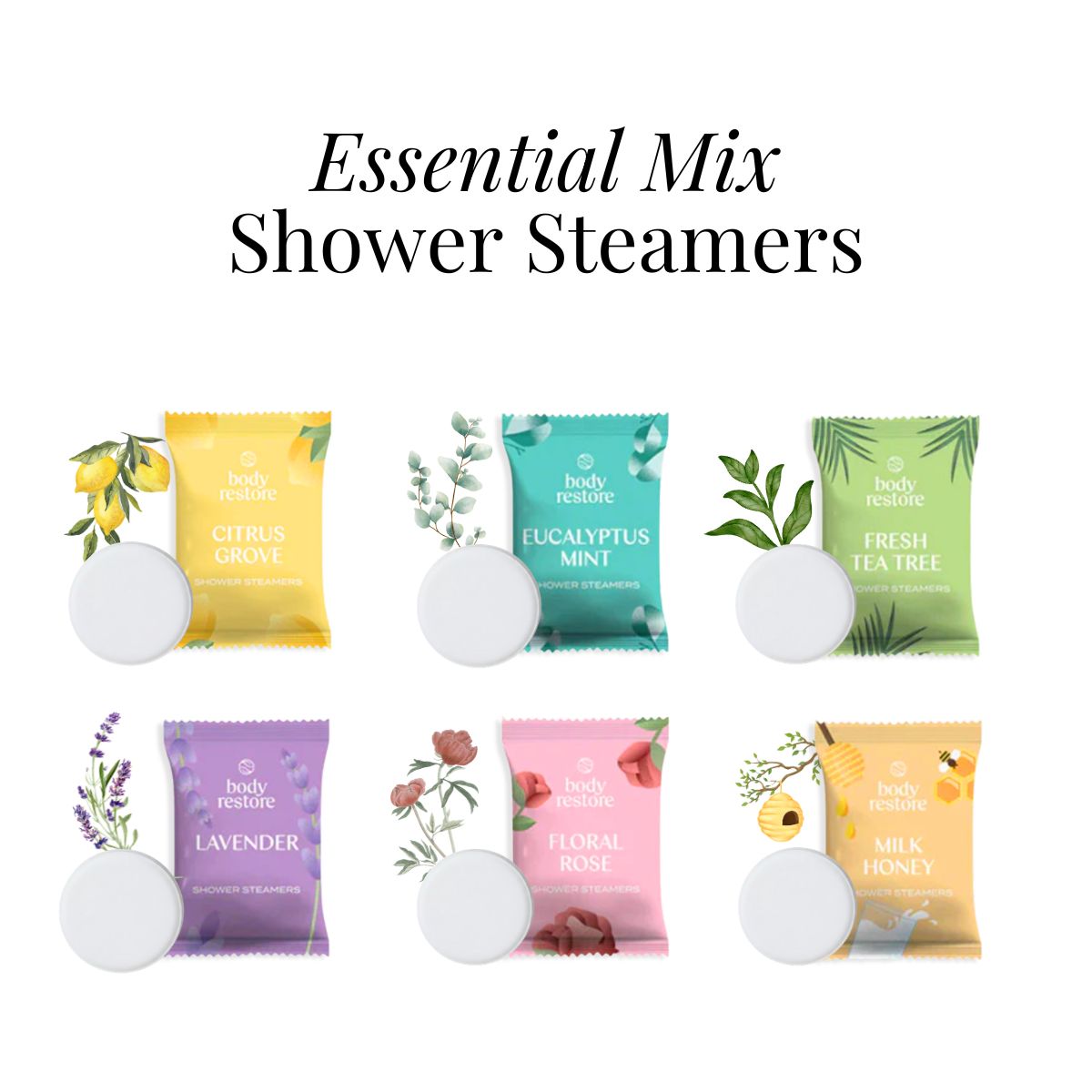 Shower Steamers Essence - Mix Essenziale
