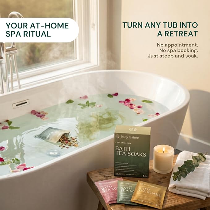 Bath Tea Soaks - Essential Mix (3 stuks)