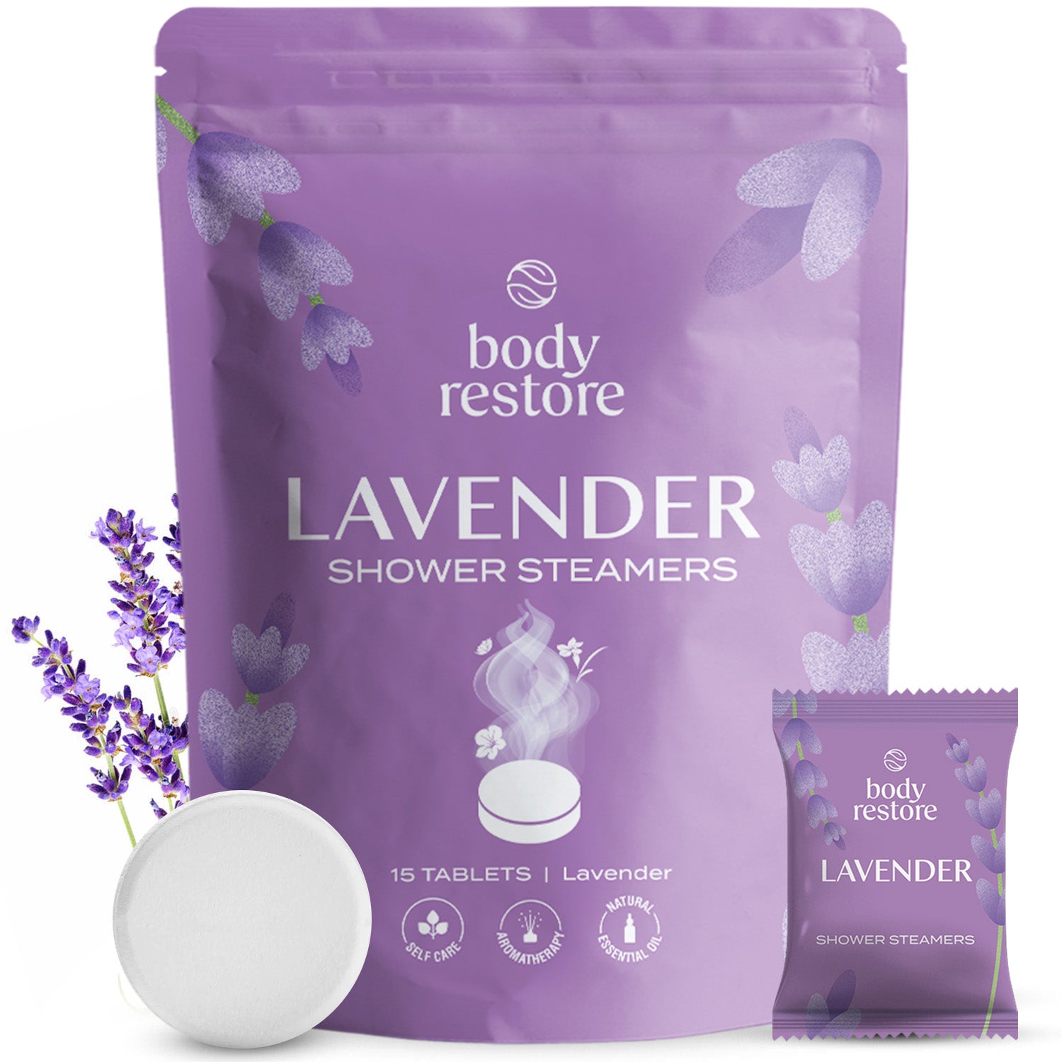 Shower Steamers alla Lavanda - Confezione da 15