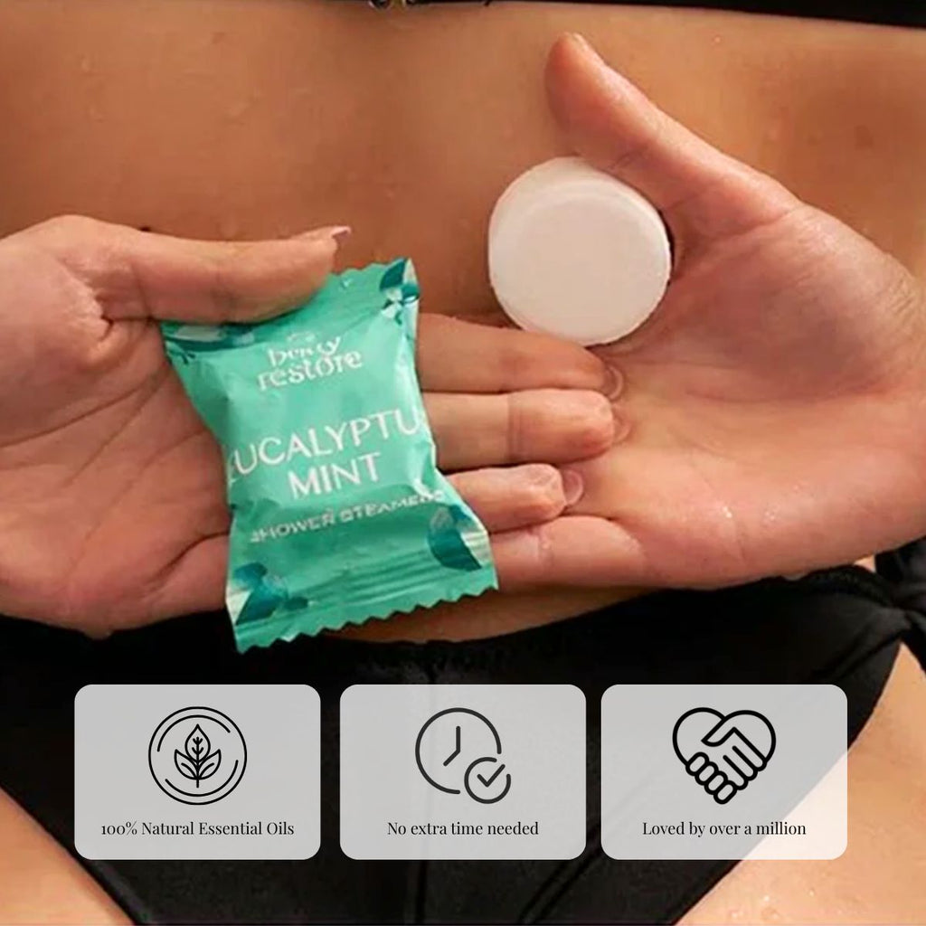 Shower Steamers all'Eucalipto - Scatola Regalo da 6
