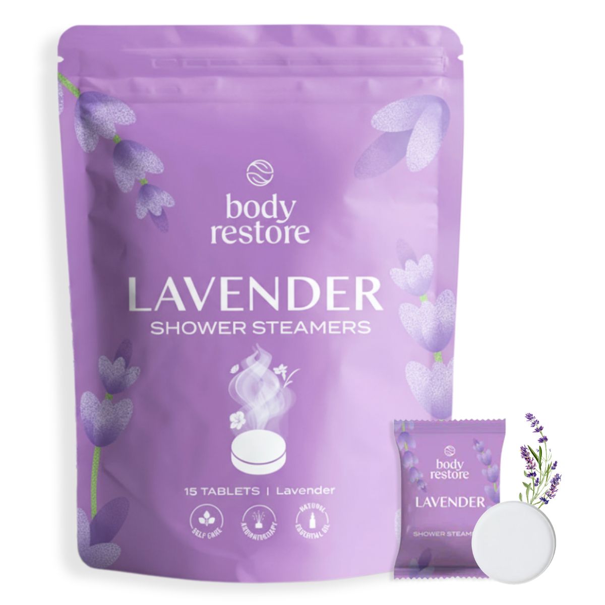Shower Steamers alla Lavanda - Confezione da 15