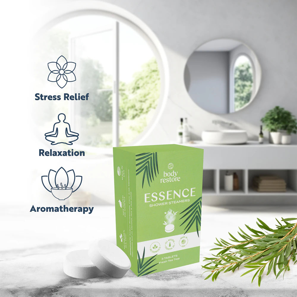 Shower Steamers al Tea Tree Fresco (confezione da 3)