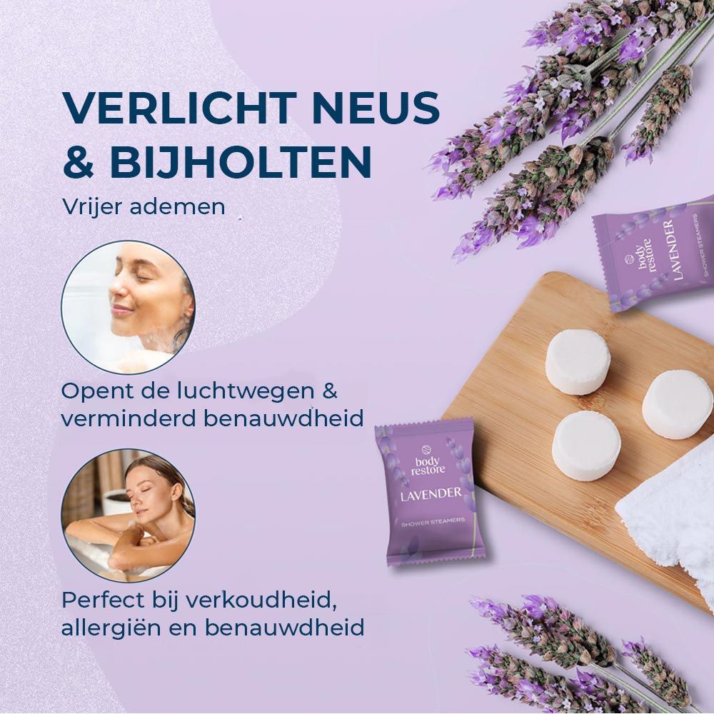 Shower Steamers alla Lavanda - Scatola Regalo da 6
