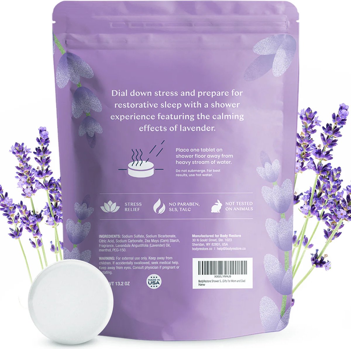 Shower Steamers alla Lavanda - Confezione da 15