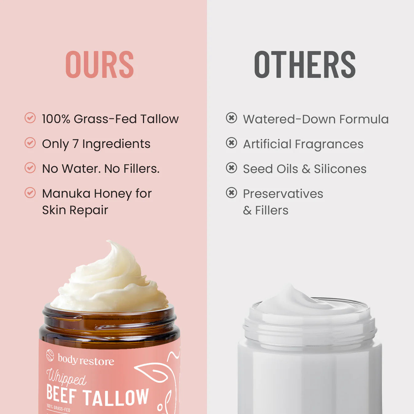 Beef Tallow Crème - Orange Grapefruit