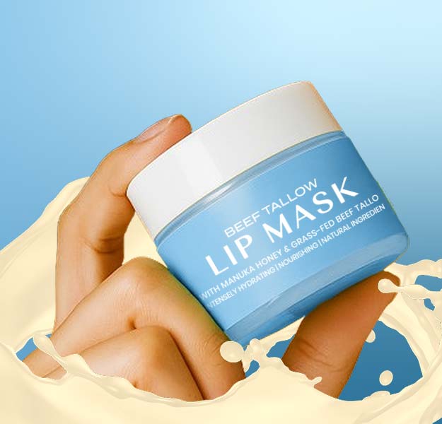 Maschera Labbra al Sevo di Manzo - Menta Piperita